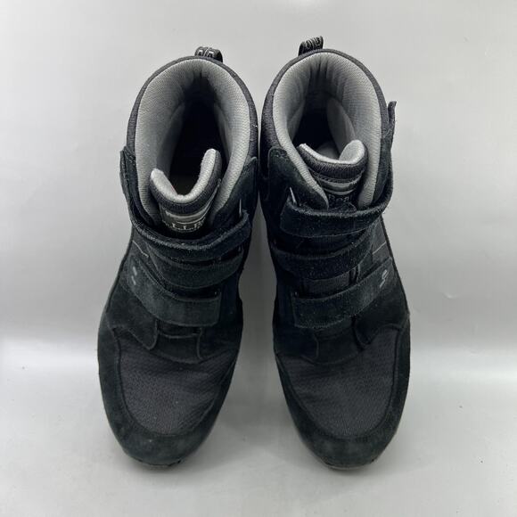 LL Bean Primaloft 200 Gram Snow Boots Men Size 12 Wide Black Winter Strap Shoes main image 6